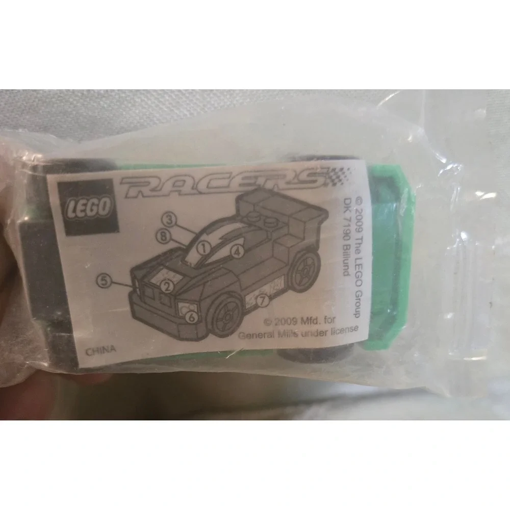LEGO Racers Green Car 2009 General Mills Promotional Polybag Sealed 7190